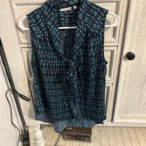 Halogen bow tie blouse